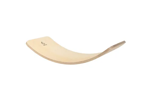 COSTWAY Balanceboard Balancierbrett, bis 220kg, aus Holz, mit Fliz