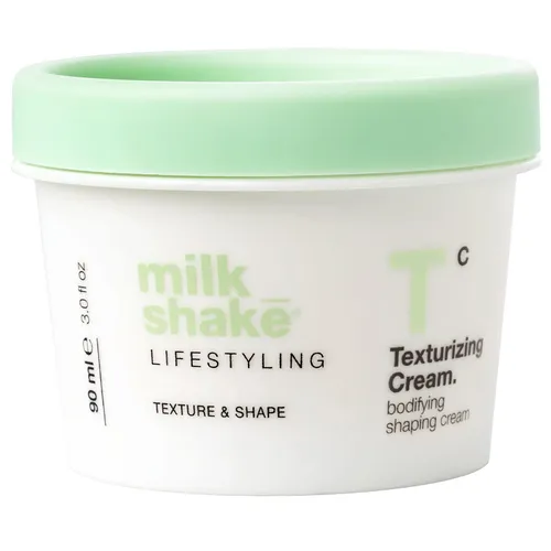 milk_shake lifestyling Texturizing Cream 100ml - Haarstyling-Produkte für feines Haar, verleiht Körper und Kontrolle für kreative Looks, ideal für ein ungepflegtes Styling. NEUES DESIGN 2025.