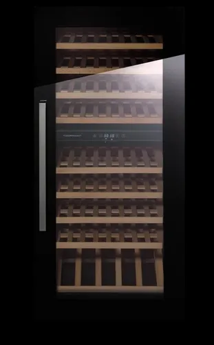 Küppersbusch FWK 4800.0 S1 - Einbau Weinklimaschrank - Weinkühlschrank für den Einbau, elegantes Schwarz, perfekt zur optimalen Lagerung Ihrer Weine bei idealer Temperatur.