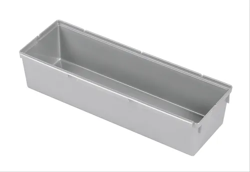 KEEEPER Schubladeneinsatz 23x8x5cm silber von ES Logistik