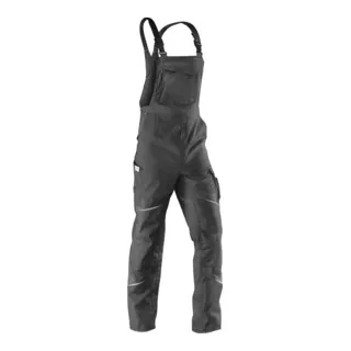 Kübler Activiq Latzhose 3250 anthrazit 40 - Arbeitshose mit ergonomischer Linienführung für optimale Bewegungsfreiheit, ausgestattet mit CORDURA Knieschutztaschen für extra Sicherheit und Komfort.