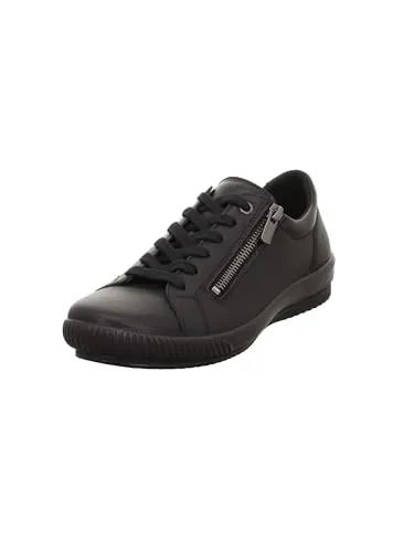 Legero Damen Tanaro 5.0 Sneaker - Schwarz - Damen-Sneaker mit herausnehmbarer Leder-Einlegesohle und Komfortweite 
