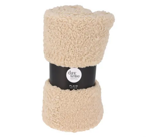 Wohndecke Kuschelige Bouclé-Decke TEDDY, 150 x 120 cm