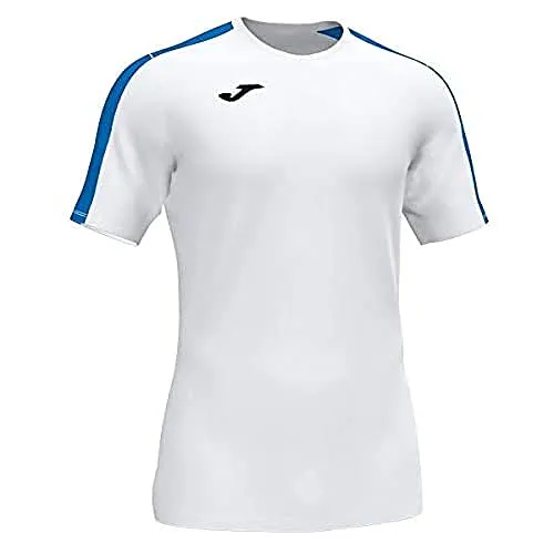 Joma Academy T-Shirt für Kinder, Jungen, 101656.207, Weiß-Blau, XXS