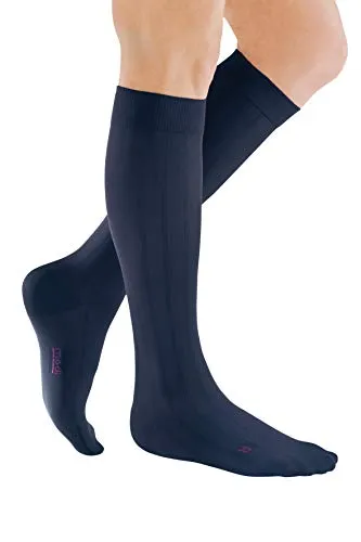 medi mediven for men - Kompressionsstrümpfe für Herren | Kniestrümpfe | CCL1 | Marine | Größe IV | Normal - Sportsocken mit Clima Comfort & Clima Fresh, ideal für chronische Venenkrankheiten und optimalen Tragekomfort bei Job und Freizeit.