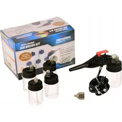 Modellier-Airbrush 0,5 Mm Mit 1,5 M Abfall 5 Tanks Malerei Prof