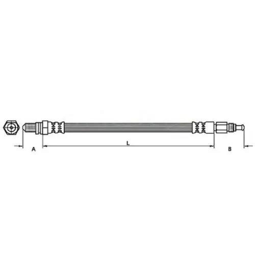 Metzger Autoteile Bremsschlauch 4110146