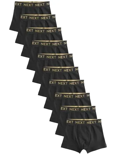 NEXT Unterhosen im 10er-Pack mit Goldbund für Jungen in gold von NEXT