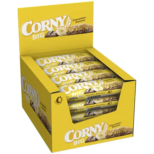 CORNY BIG Schoko-Banane 24x 50g Müsliriegel von Corny