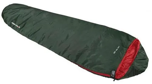 Schlafsack Lite Pak 800 grün/rot