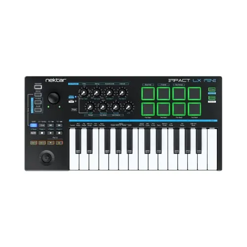Nektar Impact LX Mini USB MIDI Keyboard Controller von Nektar