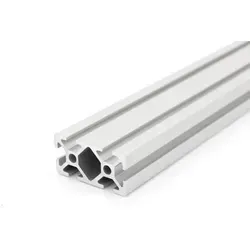 Aluminiumprofil 20x40L I-Typ Nut 5 (leicht), silber eloxiert