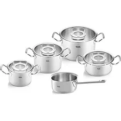 Fissler Topfset 5-tlg. ORIG. PROFI COLLECTION - Hochwertiges Kochtopfset aus Edelstahl, ideal für alle Herdarten, inklusive Induktion. Made in Germany und perfekt ausgestattet für jede Küche.