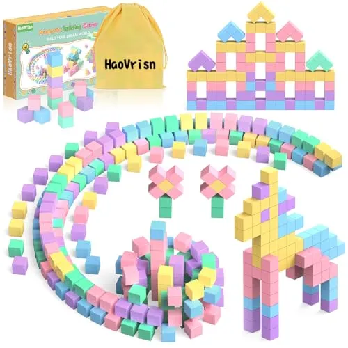 HaoVrisn Magnetische Bausteine Blöcke für Kinder