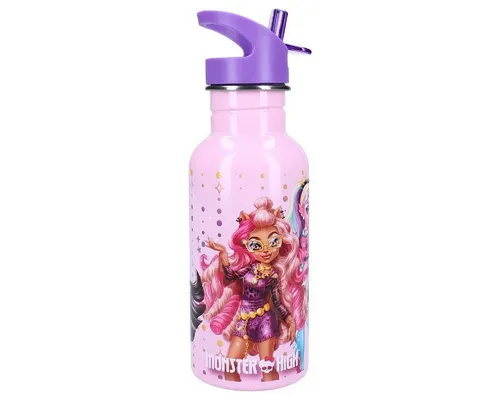 Monster High Trinkflasche 500ml Trinkflasche Robuste Flasche für den Alltag