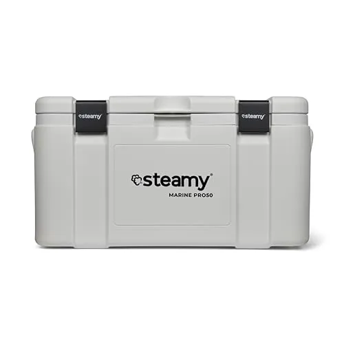 Steamy Marine Pro 50 Kühlbox, 50 Liters, Weiß