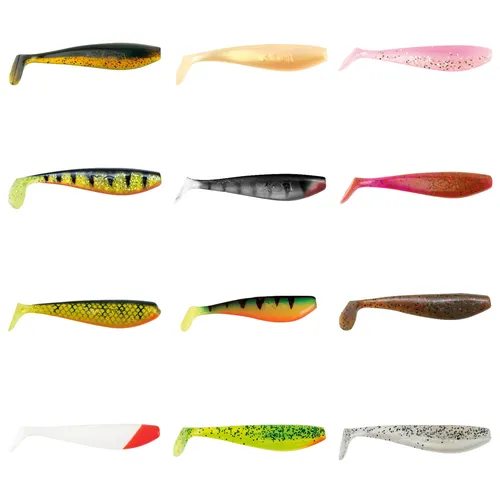 Fox Rage Zander Pro Shad Gummifische 7,5cm, Farbe:Lemontiger