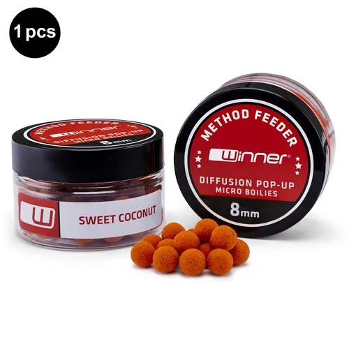 MF Diffusion Micro Boilies 8mm/20g Süße Kokosnuss