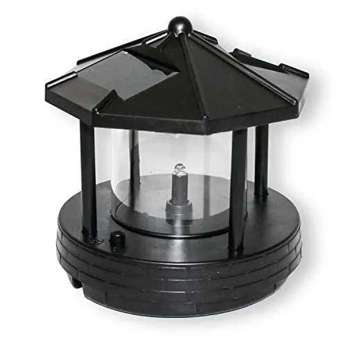 colourliving Leuchtturm Ersatzkopf blinkend für Deko Solar Leuchttürme