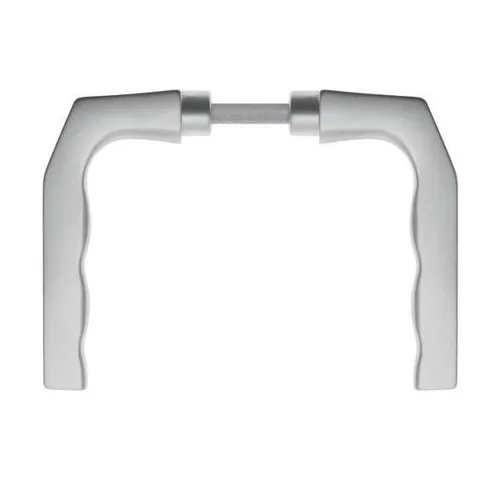 Edi Türdrückerpaar 125Z Alu.F1 o.Rosetten 4-KT.8mm Türdrückerpaare