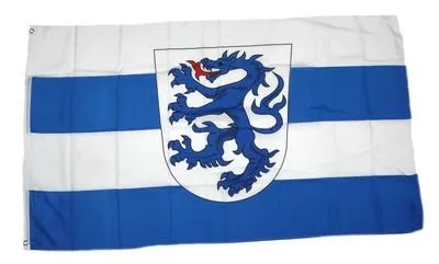 Fahne/Flagge Ingolstadt NEU 90 x 150 cm Fahnen in blau von FahnenMax