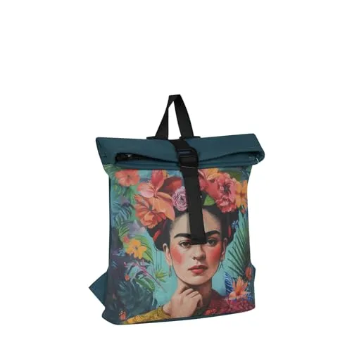 New Rebels Rolltop Rucksack Flowerhead von New Rebels