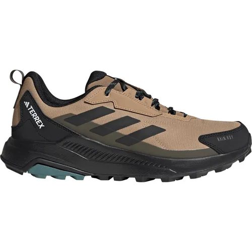 Wanderschuh ADIDAS TERREX ANYLANDER RAIN.RDY, Gr. 44,5 - Wasserdichter Wanderschuh für alle Outdoor-Bedingungen mit TRAXION Außensohle für optimalen Grip und extra Halt dank halbhohem Schaft. Ideal für Abenteuer in der Natur!