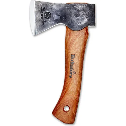 Hultafors Axt AGELSJÖN Mini Beil - 775g, handgeschmiedeter Axtkopf aus schwedischem Qualitätsstahl, ideal für Outdoor und Wandern