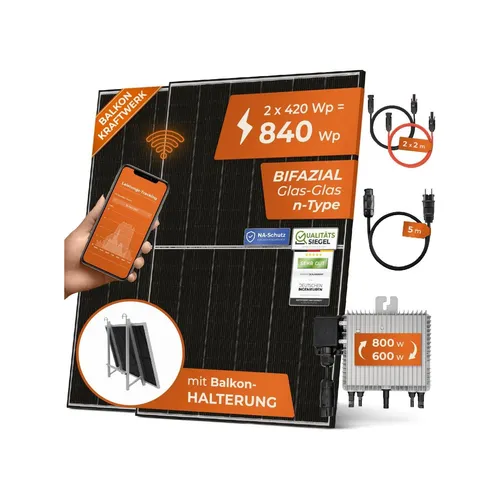 Solarway Balkonkraftwerk 880W von Solarway