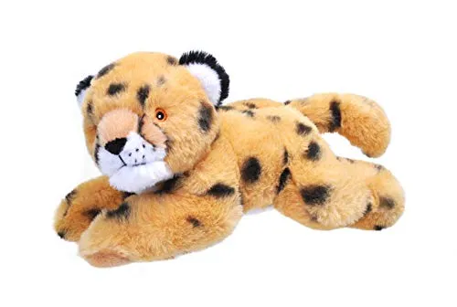 Wild Republic Cheetah Ecokins Mini (24797) - Kuscheliger Mini-Panther aus nachhaltigen Materialien, ideal zum Spielen und Kuscheln für Kinder und Sammler.