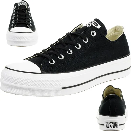 Converse CTAS LIFT OX Sneaker Damen Schwarz Größe 36,5 in schwarz von Converse