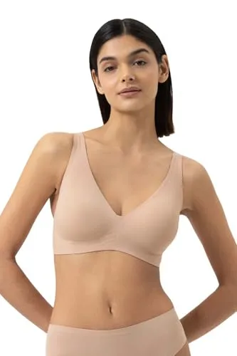 Mey - Simply Better Invisibles Triangel BH in M Cream tan - Erotische BHs mit elastischem Design für ein extra angenehmes Tragegefühl und verstellbaren Trägern, ideal für jeden Anlass.