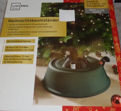 Weihnachtsbaumständer Christbaumständer,bis 2,5m Höhe ,Stamm bis 12 cm D.,NEU!