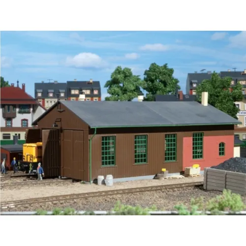 Auhagen H0 11332 - Lokschuppen zweiständig Bausatz Neuware