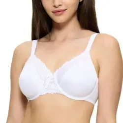 Triumph Damen BH (Minimizer) Ladyform Soft W, Gr. 90C, Weiß von Triumph
