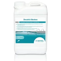 Bayrol Decalcit Becken 3 l - Effizientes Schwimmbad Reinigungsmittel - Poolzubehör: Bayrol Decalcit Becken ist ein flüssiger Grundreiniger und Schnellentkalker für eine gründliche und schnelle Schwimmbadreinigung.