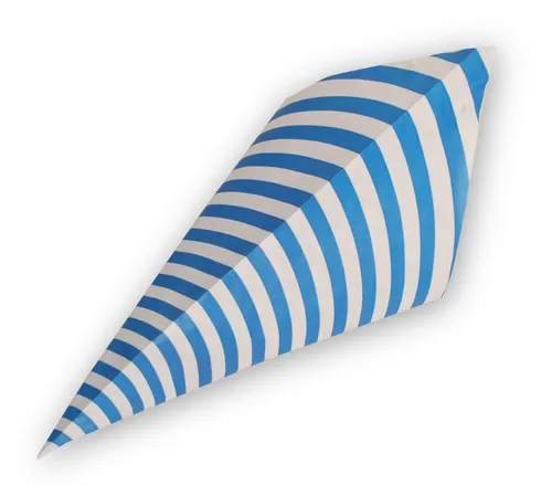 Mandel Spitztüten für 250g Streifen Papiertüten Magenbrot Nüsse 1000