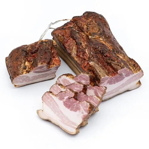 Food-United Brotzeitrankerl 650 g - Schwarzgeräuchert aus mageren Schweinebäuchen - Fleischkonserven mit einzigartigem Raucharoma, zart und saftig, verfeinert mit natürlichen Kräutern für einen vollmundigen Geschmack.