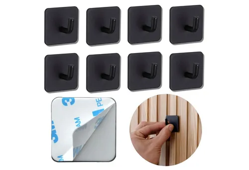 Garderobenhaken Schwarz von DEKAZIA