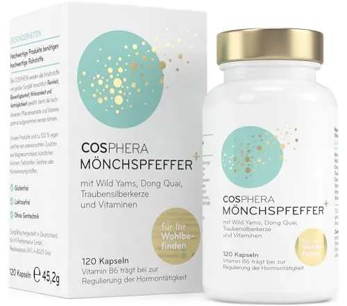 Mönchspfeffer Kapseln hochdosiert von Cosphera