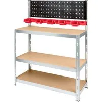 Produktbild PARKSIDE® Schwerlastregal mit Werkzeugwand – 200 kg Belastbarkeit