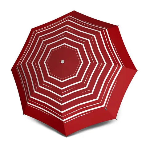 Knirps® Stockregenschirm Stick Long Automatic Stripe - Stockschirme mit automatischem Öffnen, wasserabweisend und stabil. Großes Schirmdach schützt zuverlässig vor Regen und Sonne, ideal für jeden Spaziergang.