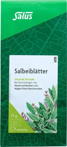 SALBEIBLÄTTER Arzneitee Salviae folium Bio Salus 75 g