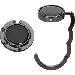 kwmobile Taschenhalter für Tisch in schwarz von kwmobile