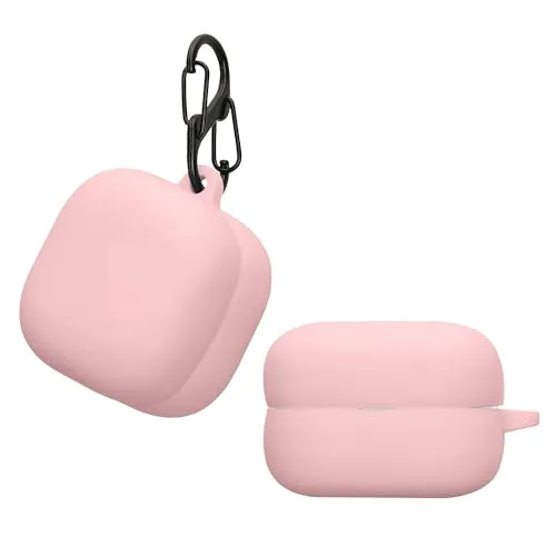 kwmobile Hülle kompatibel mit Sony LinkBuds Fit WF-LS910N Hülle - Kopfhörer Case - TPU Silikon Cover - Schutzhülle in Altrosa