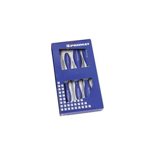 PROMAT 6-teilig Schraubendrehersatz Schlitz / PH von NORDWEST