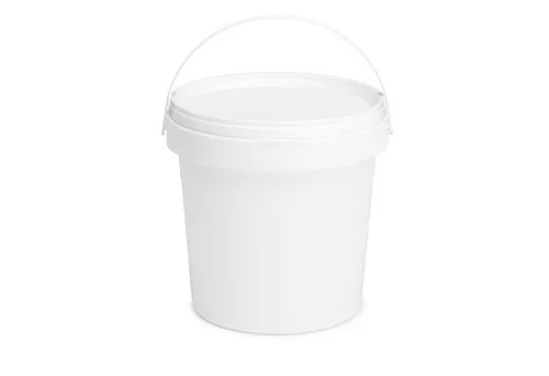 Garronda Putzeimer Eimer mit Deckel Weiß GD-0071, 50-tlg. Set - Putzeimer für vielseitige Aufbewahrung von Lebensmitteln und Chemikalien, lebensmittelecht und auslaufsicher, ideal für Küche, Garage oder Restaurants.