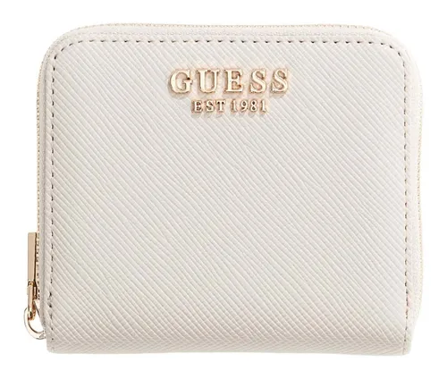 Guess Geldbörse SLG Small Zip Around Wallet in beige von GUESS
