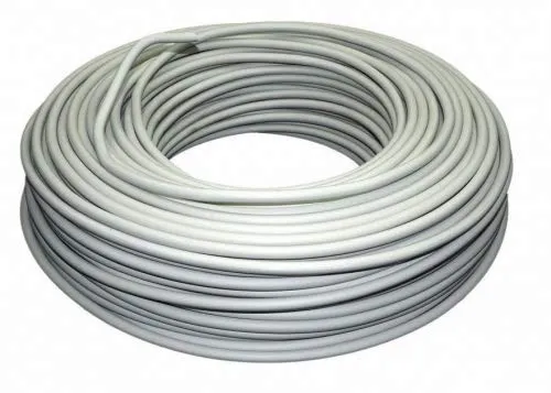 NYM-J 3x1,5mm² Feuchtraumkabel - Elektrische Kabel & Leitungen, feuchtigkeitsbeständig und ideal für den Einsatz im Bauwesen, Länge: 25 Meter, hochwertige PVC-Isolierung.