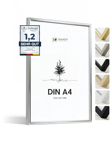 Bilderrahmen Silber von Heimlich